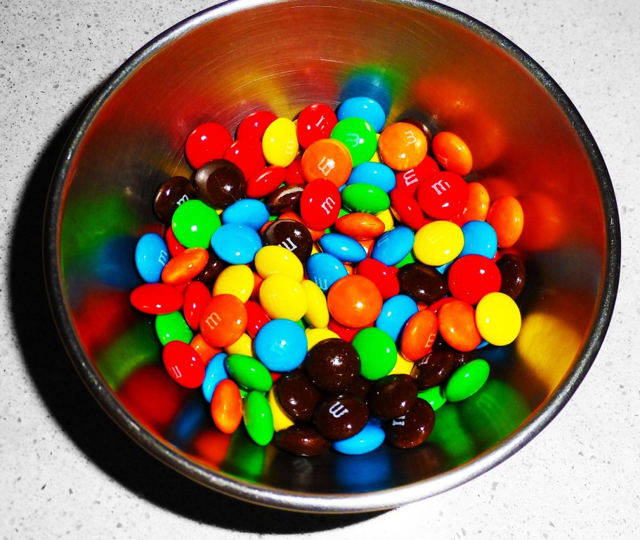 If your office candy dish is filled with M&Ms, you're an inspiration!