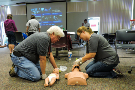 Safety and CPR Training at Cover-Tek