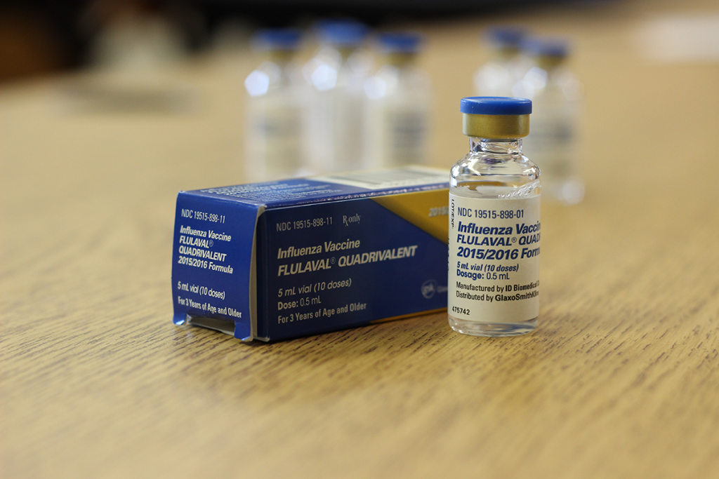 We've got your quadrivalent and trivalent 2015 flu shot!